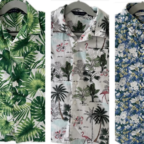 Janie & Jack 3 Pack Button Shirt 100% Cotton Size 5T - Picture 5 of 5